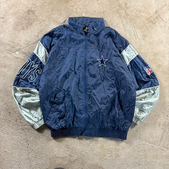 Vintage VTG 90’s Starter Dallas Cowboys Windbreaker Jacket - Picture 3 of 8